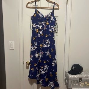 Assymterical spring dress by GUESS